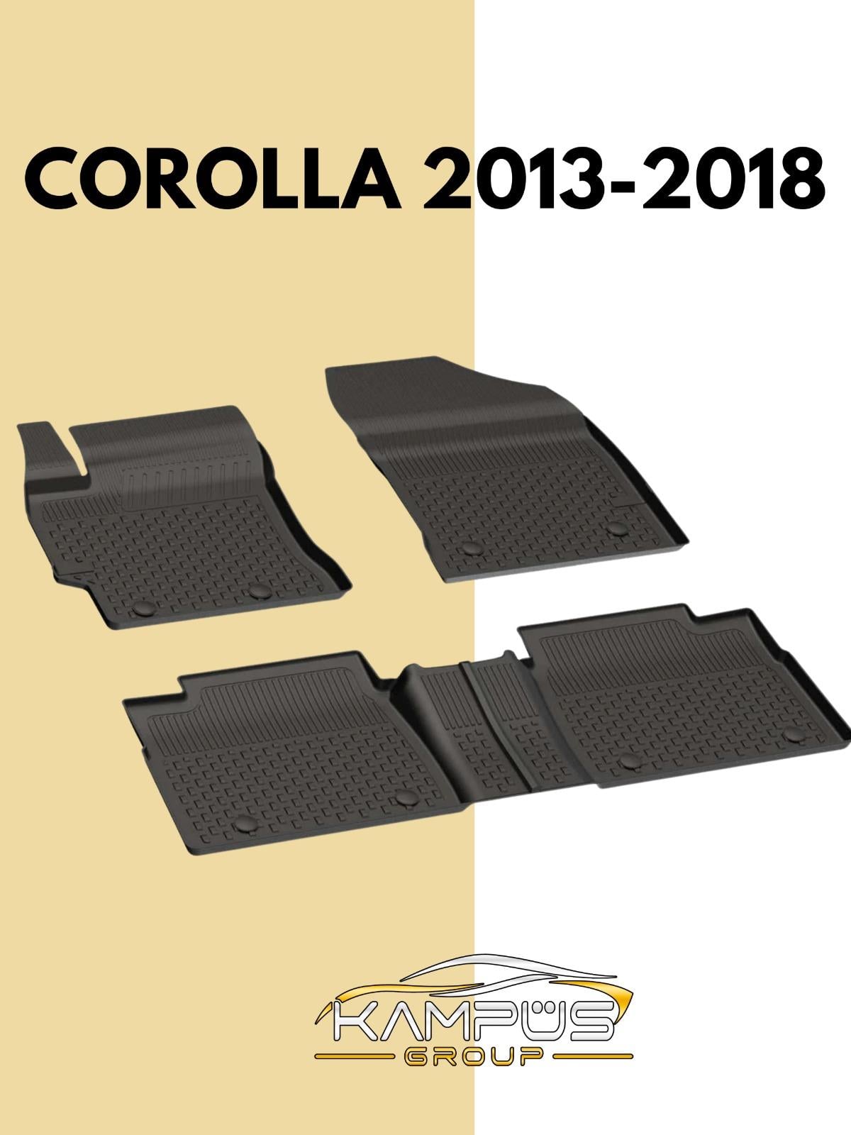 Toyota Corolla 2013-2018 Uyumlu 4.5D Sahler Oto Paspas