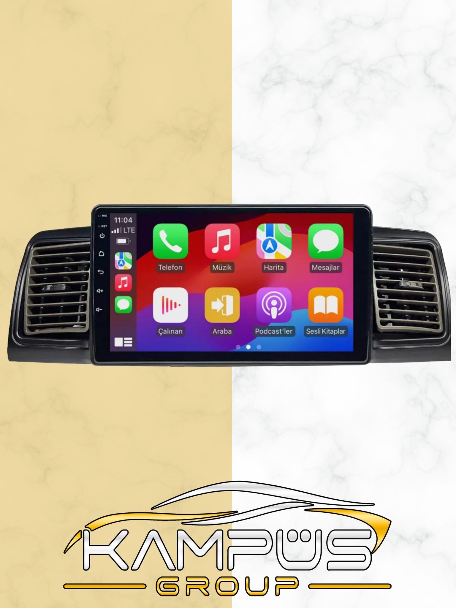 Toyota Corolla Android Oem Multimedya 2002-2006