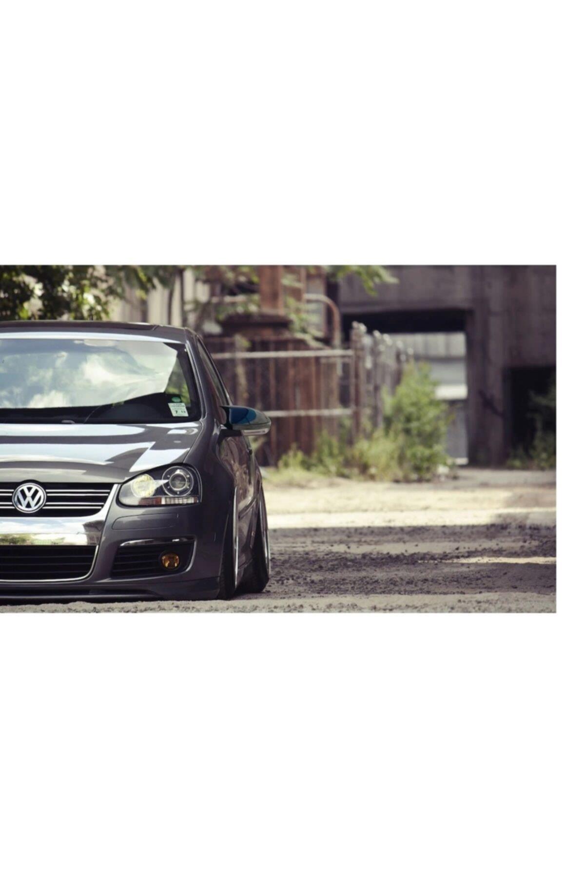 Volkswagen Golf 5 Yarasa Ayna Kapağı Parlak Siyah (2003 - 2009)