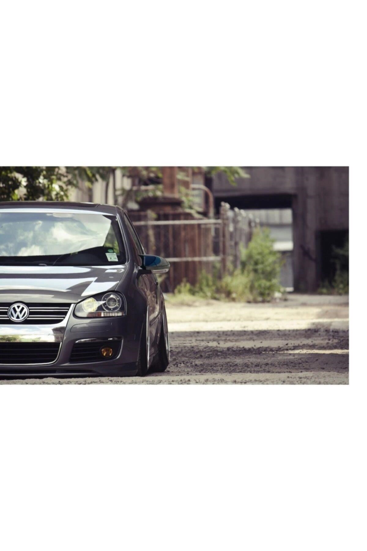Volkswagen Golf 5 Yarasa Ayna Kapağı Parlak Siyah (2003 - 2009)