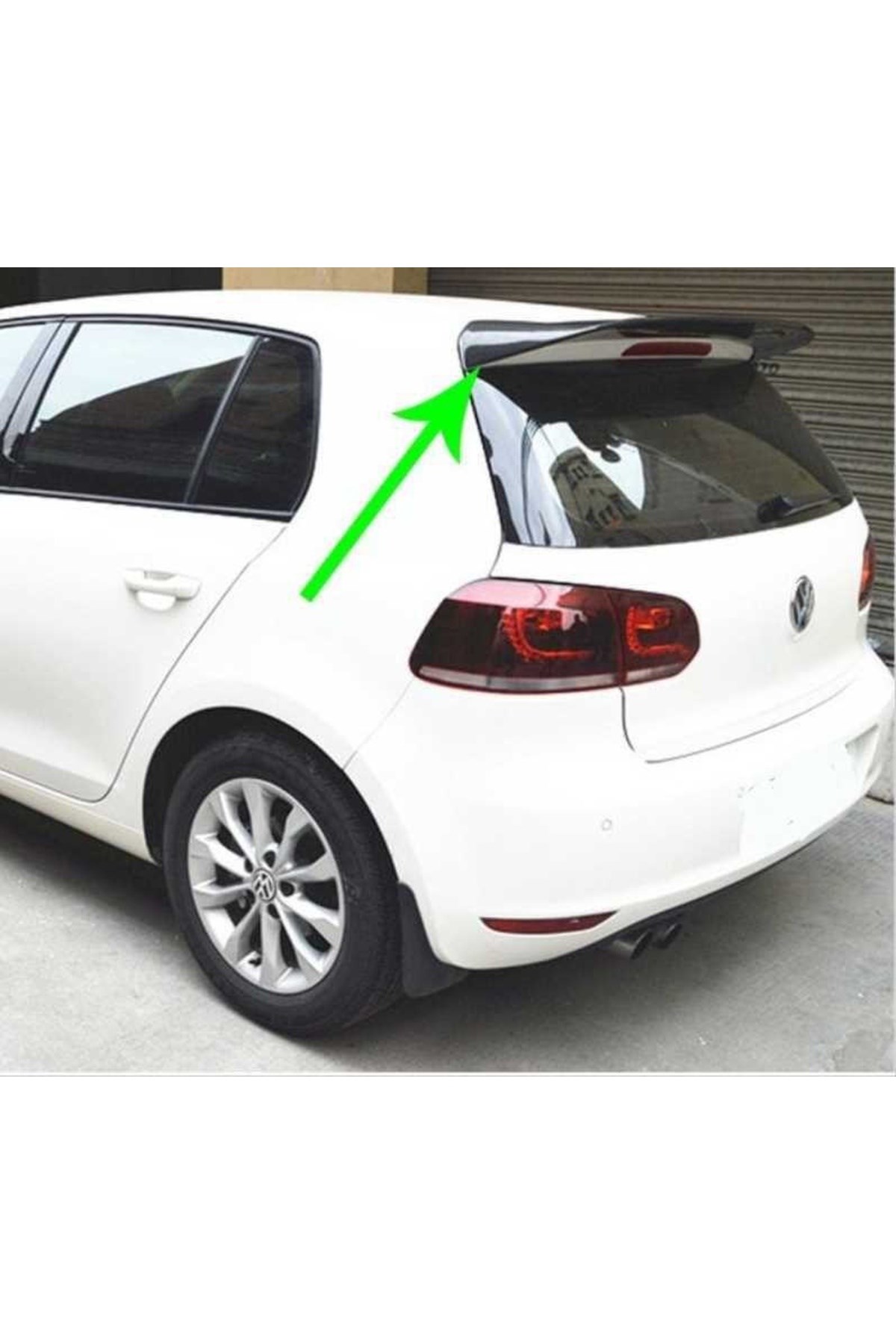 Volkswagen Golf 6 Spoiler (Piano Black)