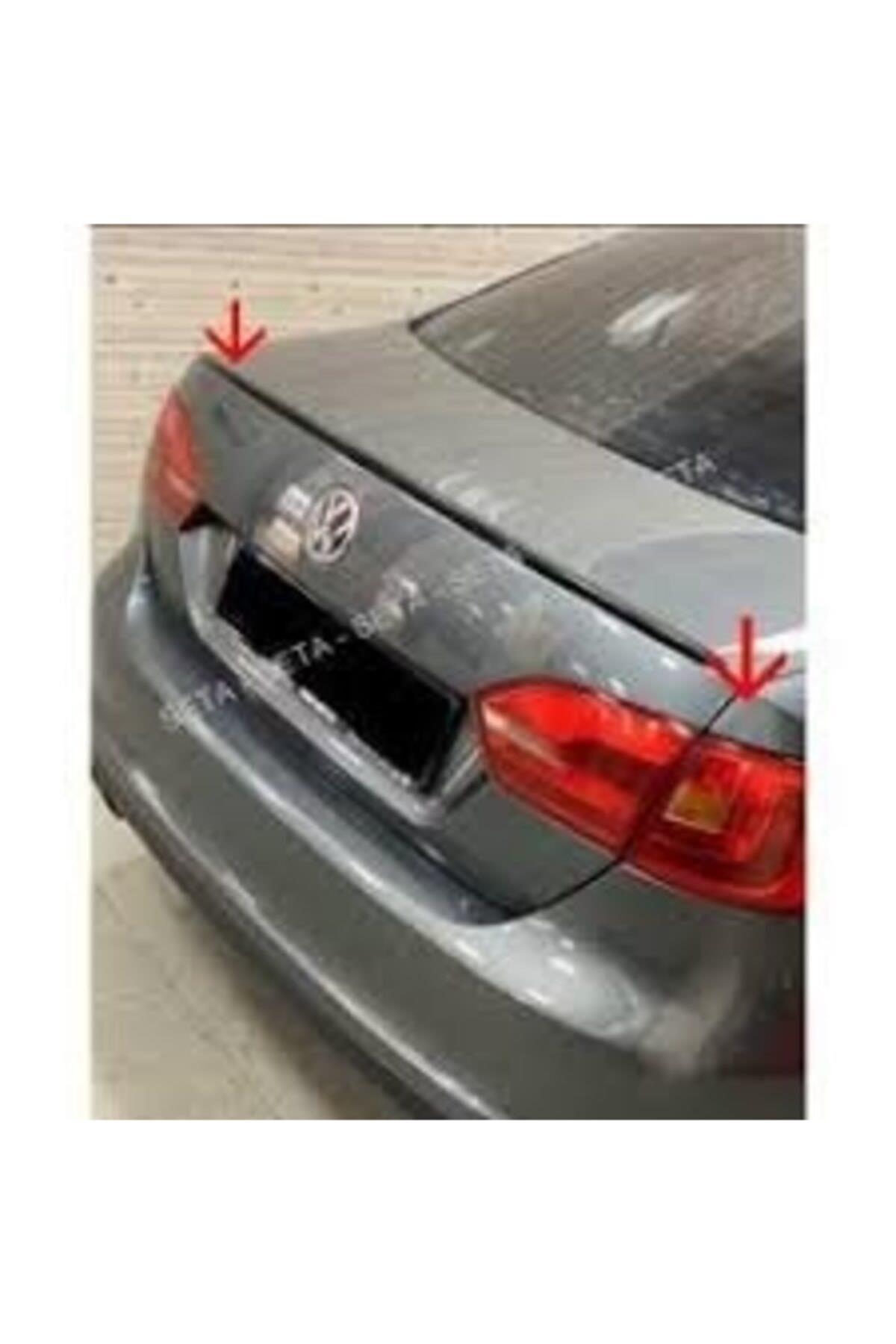 Volkswagen Jetta 2010 2011 2012 2013 2014 2015 2016 2017 Model Siyah Spoiler Piano Black