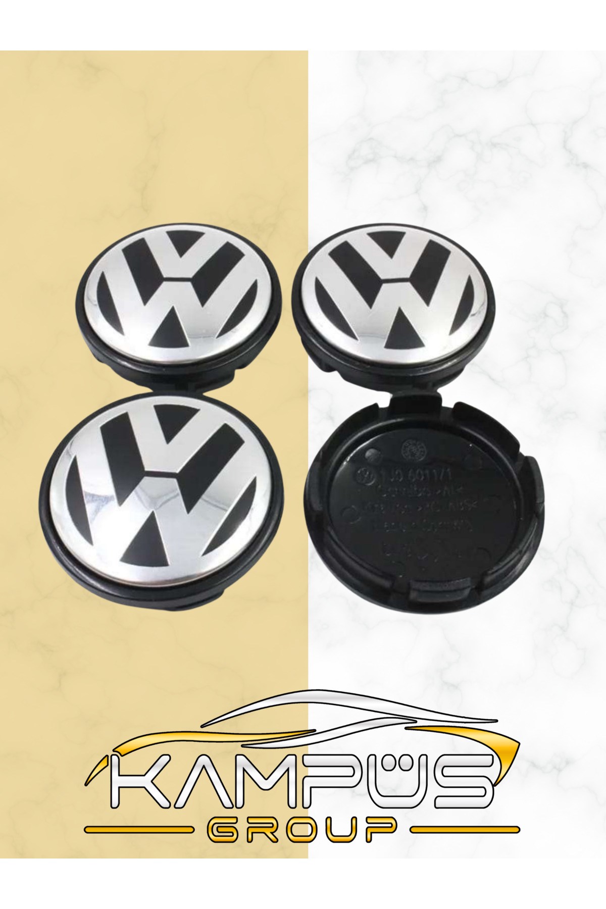 Volkswagen Passat B8 Orjinal Tip Jant Göbeği 55-65mm