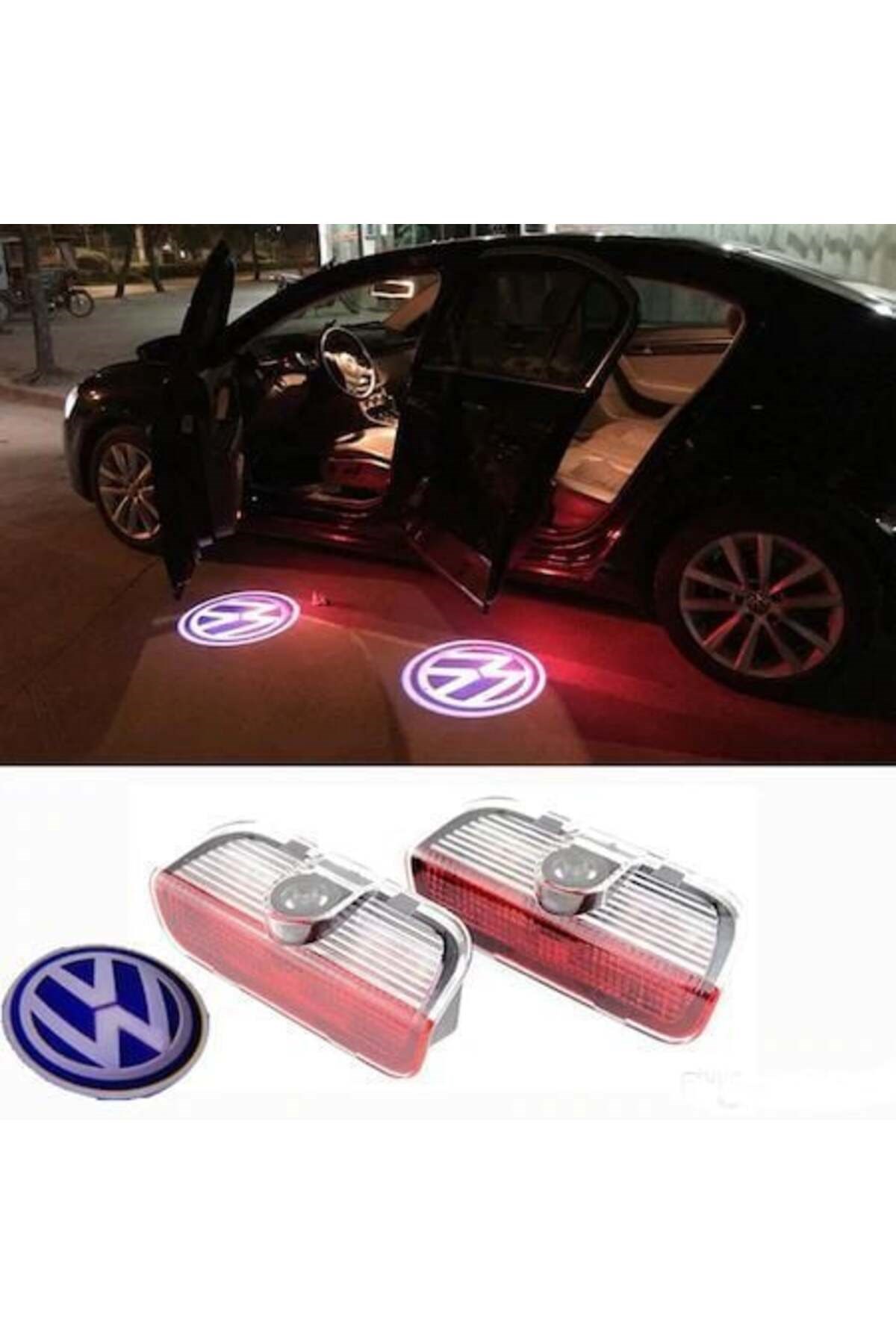 Volkswagen Passat Uyumlu B6 Kapı Altı Hayalet Logo Lazer Led Parça