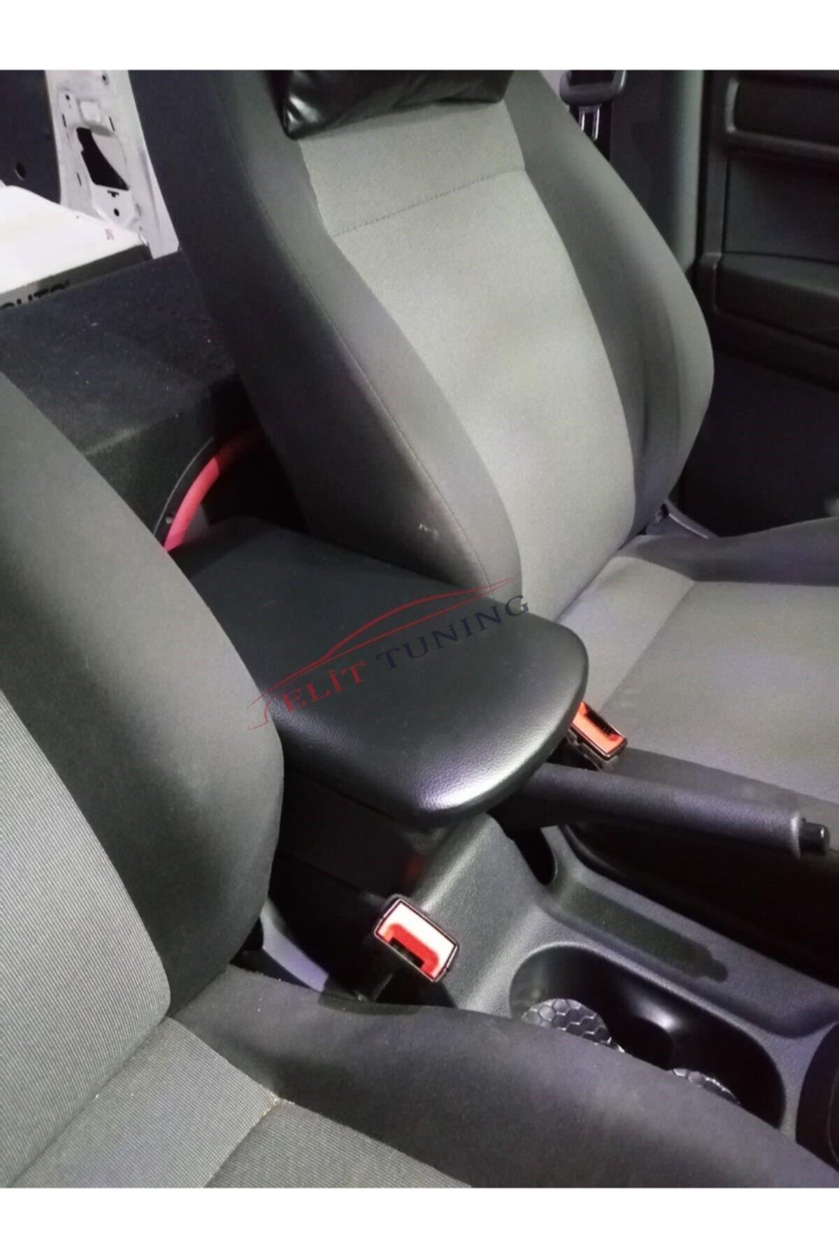 Vw Caddy Deri Kol Dayama Kolçak Siyah Özel Üretim Mdf