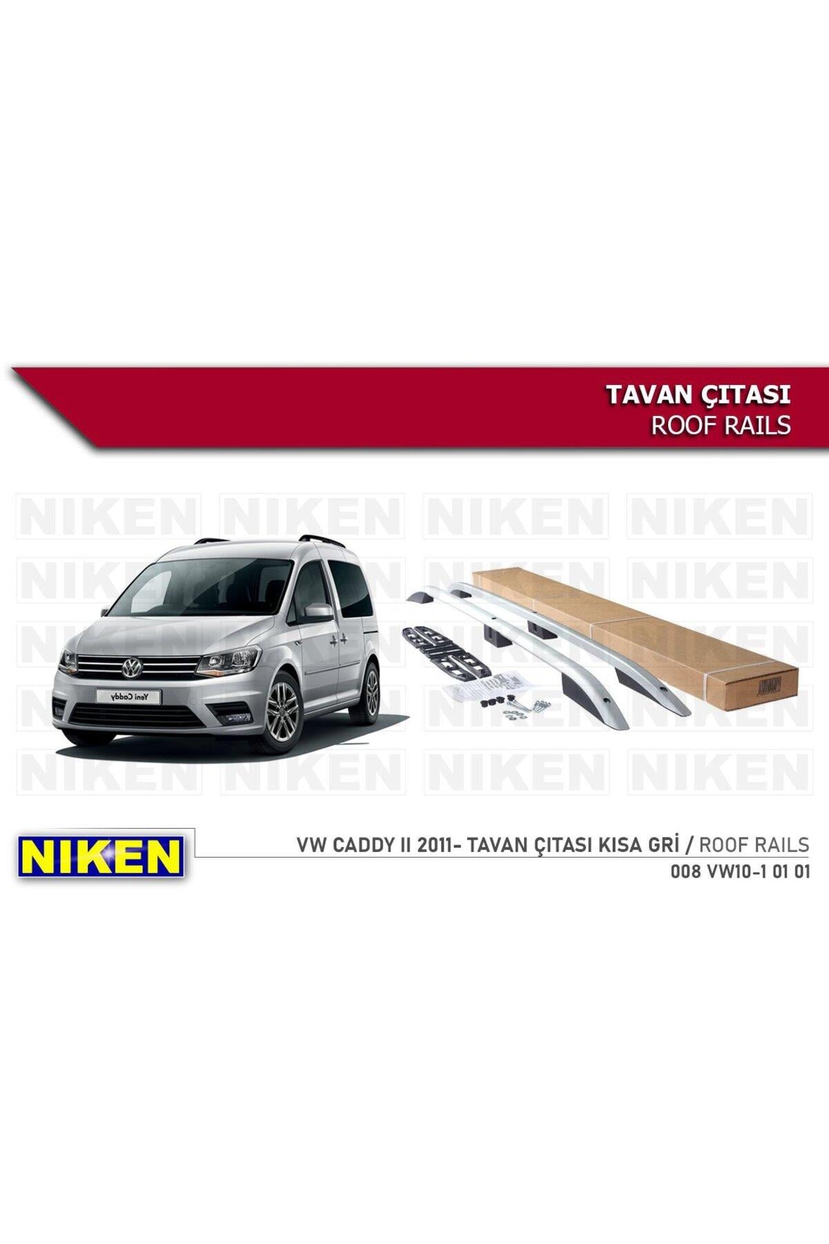 Vw Caddy Tavan Çıtası Port Bagaj Taşıyıcı Gri 2011+