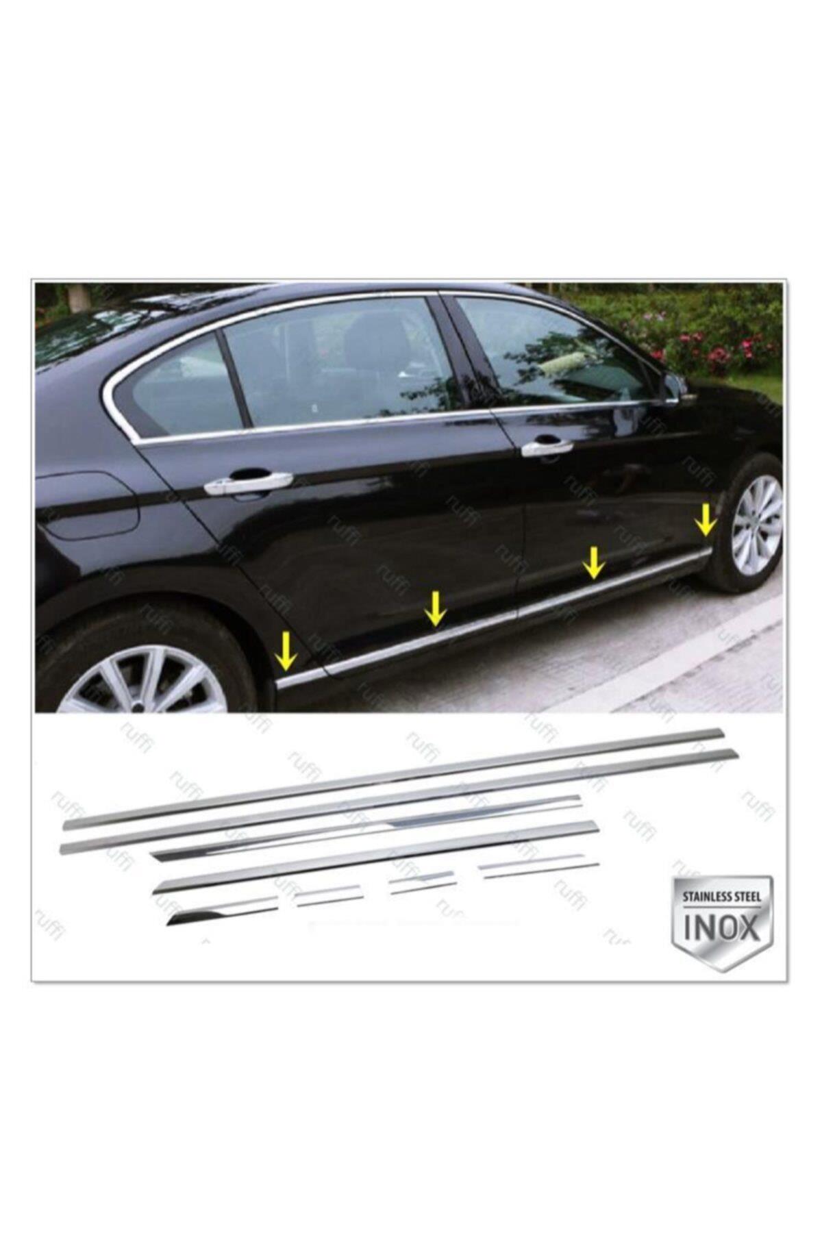 Vw Passat B8 Krom Yan Kapı Çıtası 8 Prç. 2015 Üzeri P.çelik