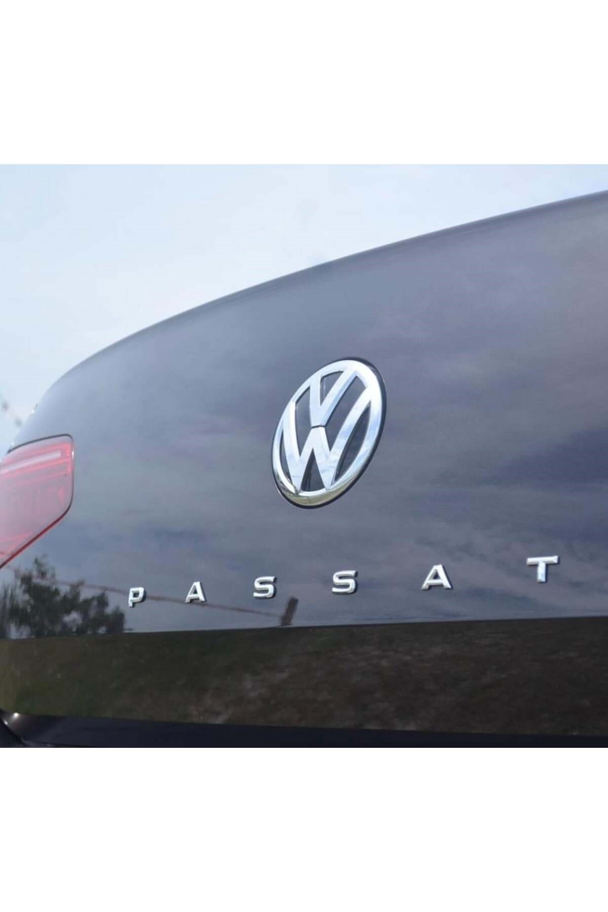 Vw Passat Bagaj Yazısı 45cm X 1.7cm Plastik B5-b6-b7-b8-cc Uyumlu