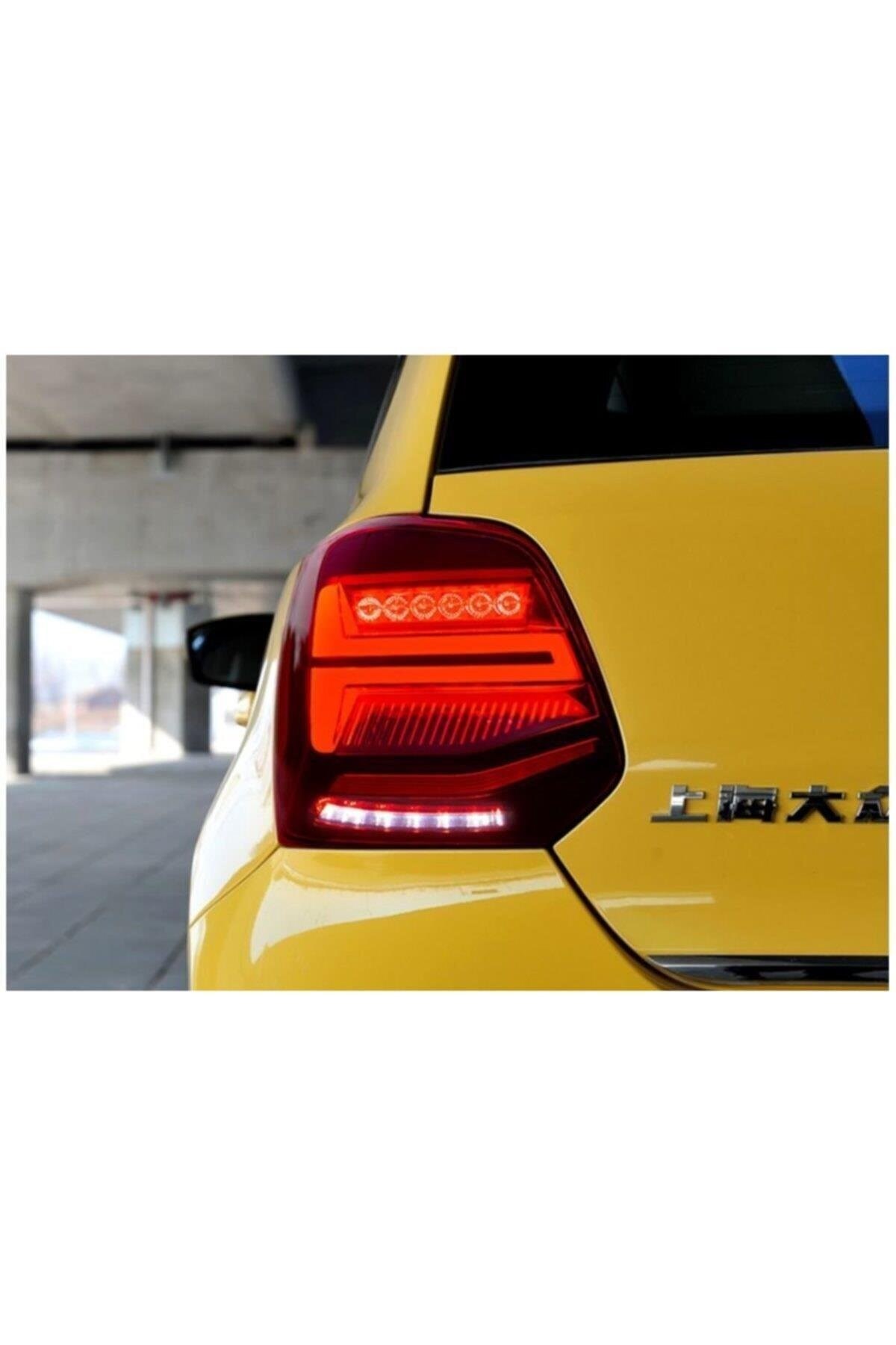 Vw Polo Mk6 Q2 Dizayn Led Stop Takımı Kırmızı