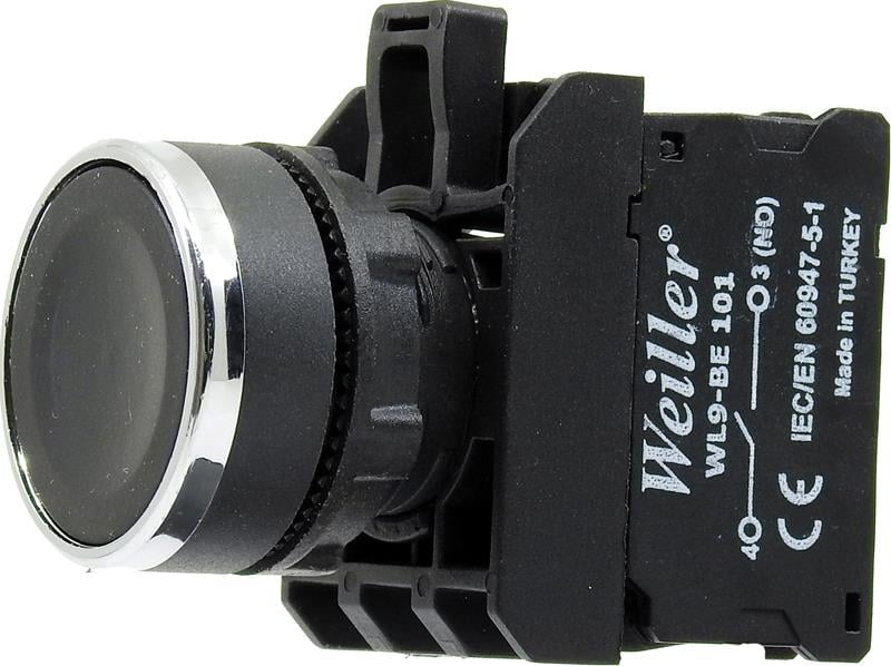 Ø22mm. Metal Kaplamalı Yaylı Start Butonu