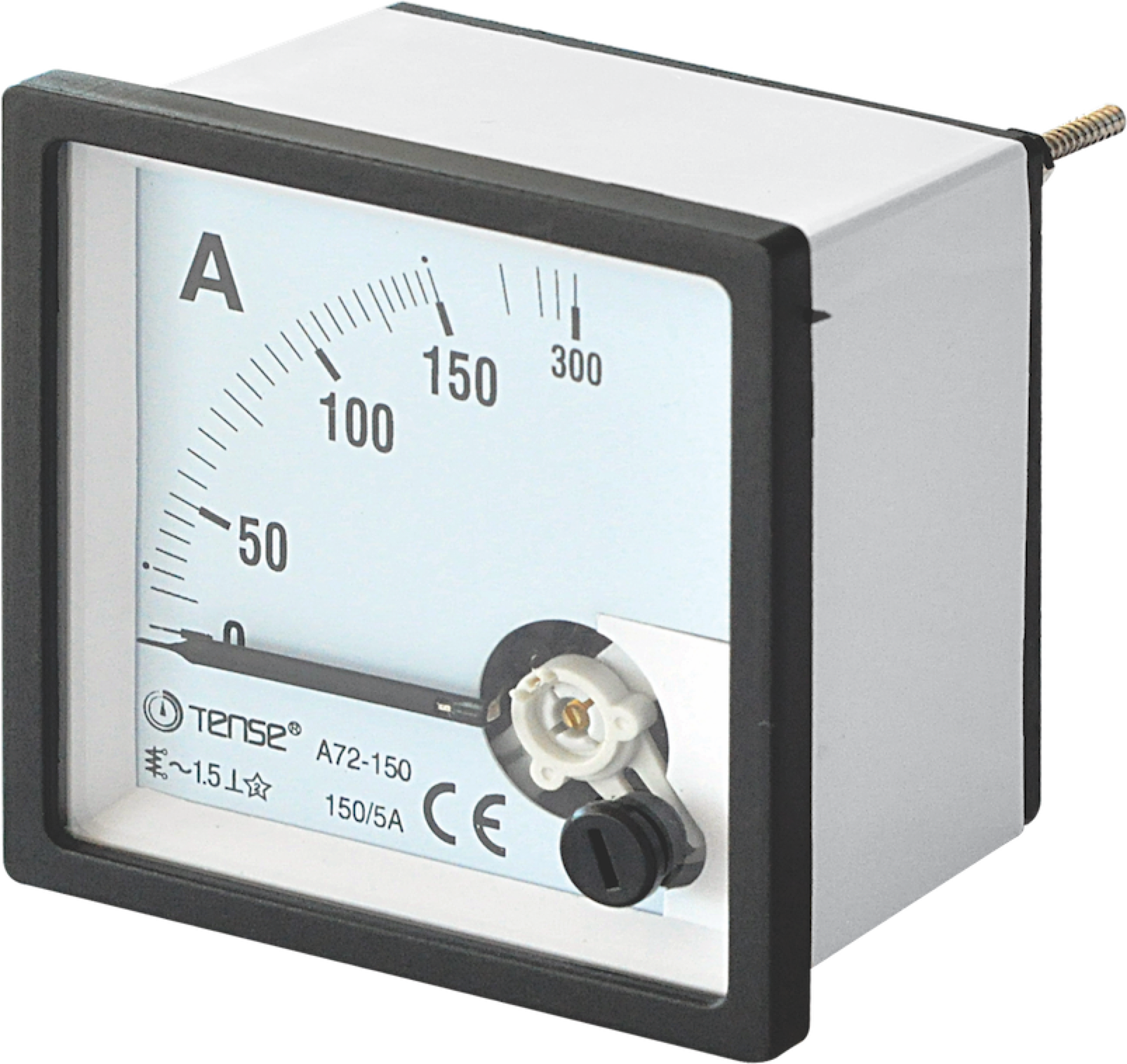  40A Analog Direk Ampermetre 72x72mm