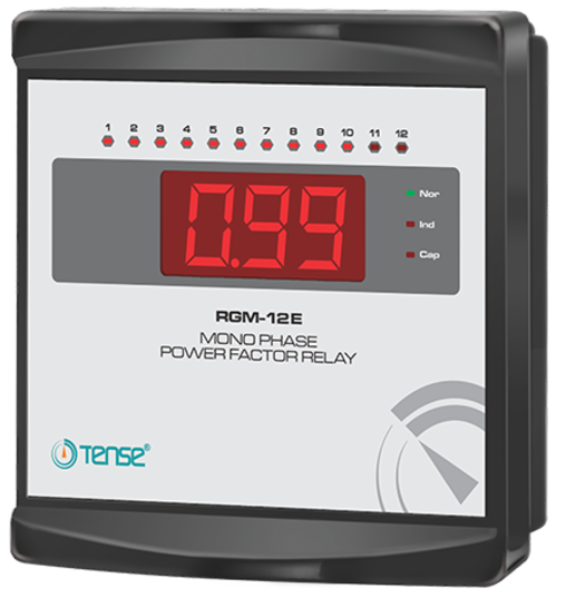 12 Kad. 1 Faz Ekonomik Tip Faz Reaktif Güç Kontrol Rölesi