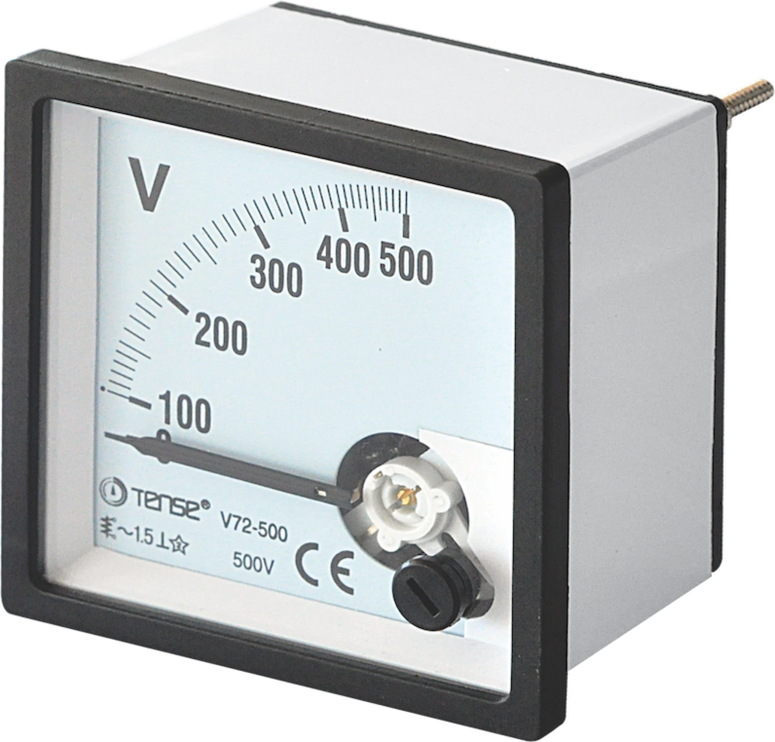 250V Analog Voltmetre 72x72mm