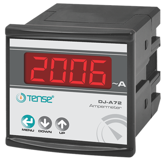 Dijital Ampermetre 72x72mm (100mA-9995A)