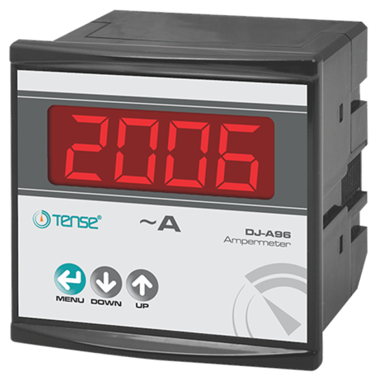 Dijital Ampermetre 96x96mm (100mA-9995A)