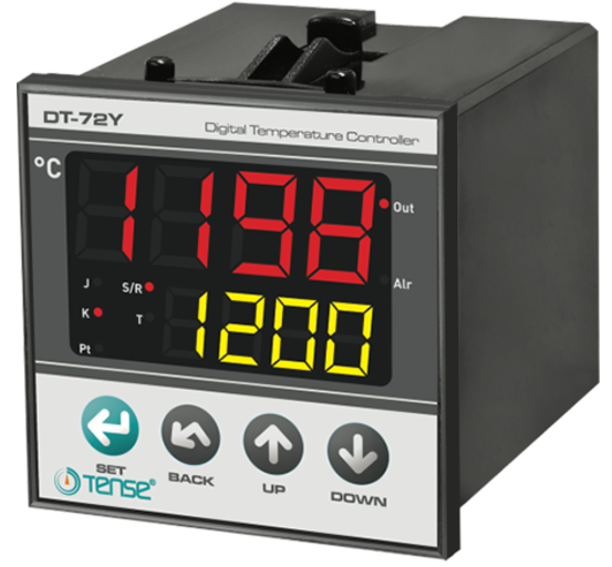 Dijital Multifonksiyon Özellikli Termostat 72x72 mm