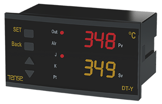 Dijital Multifonksiyon Özellikli Termostat 48x96 mm Yatay Tip