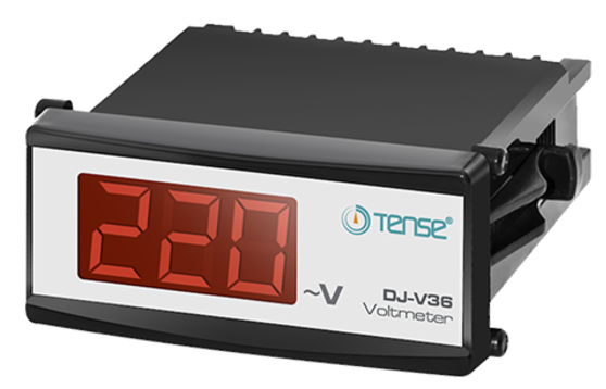 Dijital Voltmetre 36x72mm (1-500V AC)