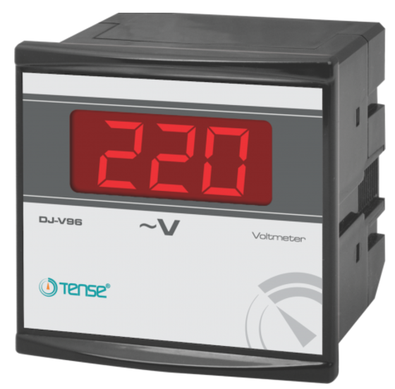 Dijital Voltmetre 96x96mm (1-500V AC)