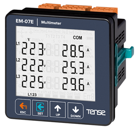 LCD Ekran,Haberleşmeli Multimetre