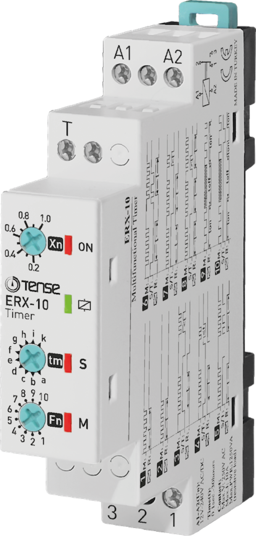 Multifonksiyonlu Multi Timer (12-240V AC/DC)