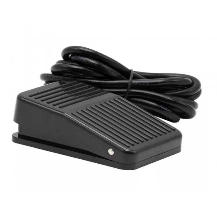 PLASTİK GÖVDE 1.5MT. KABLOLU SİYAH PERDAL 1NO+1NC