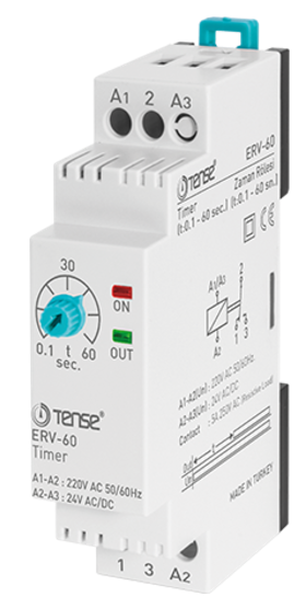 w-otomat tip 0.1sn-60sn Zaman Rölesi