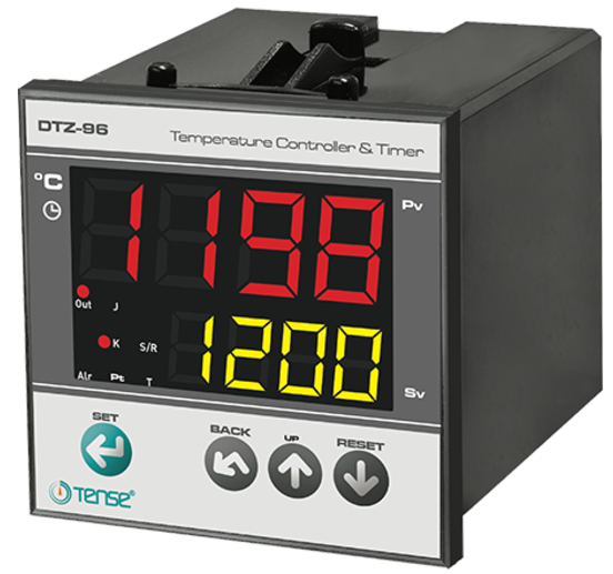 Zaman Röleli Dijital Multifonksiyon Özellikli Termostat 96x96mm