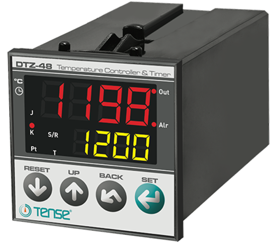Zaman Röleli Dijital Multifonksiyon Özellikli Termostat 48x48 mm