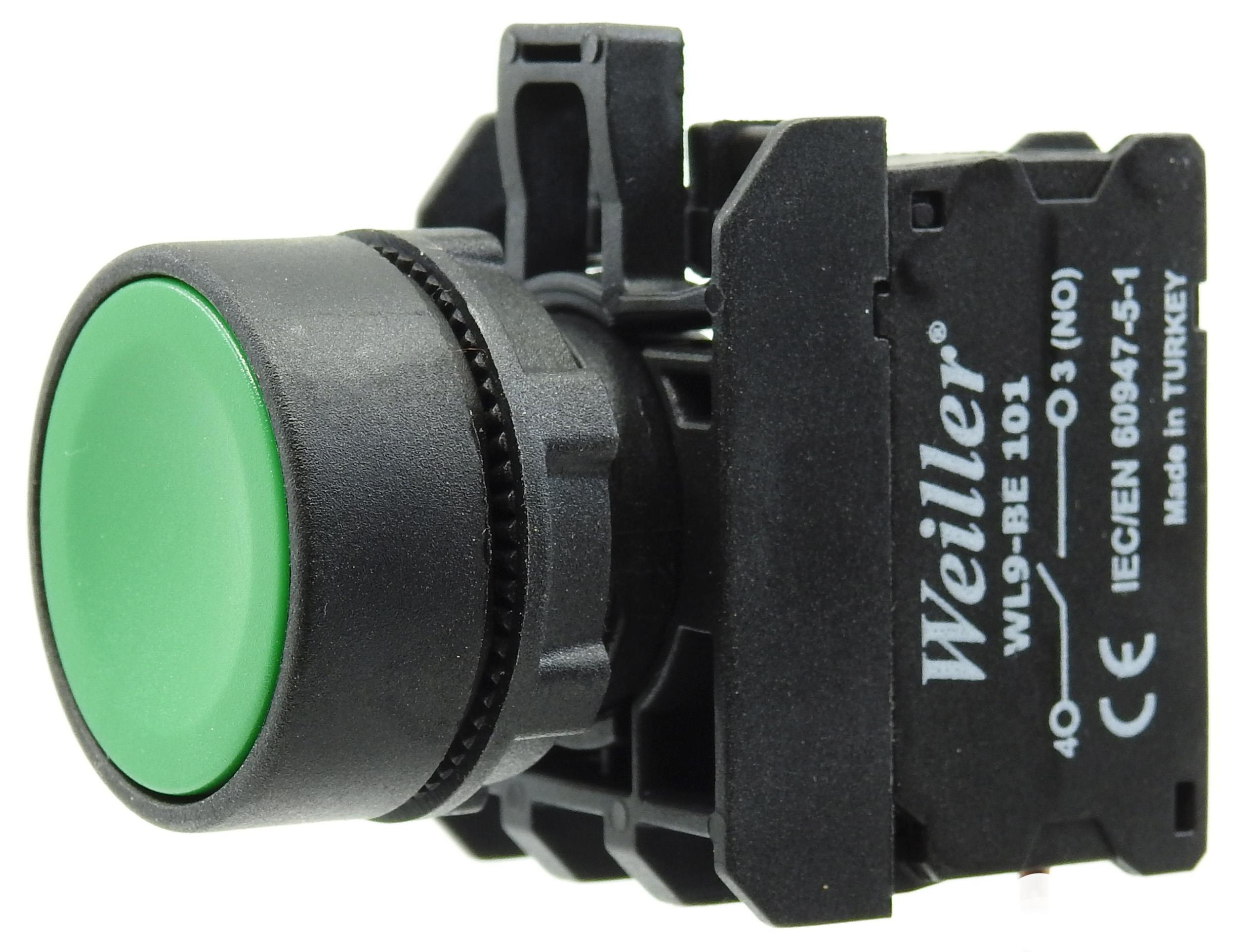 Ø22mm. Plastik Yaylı Start Butonu