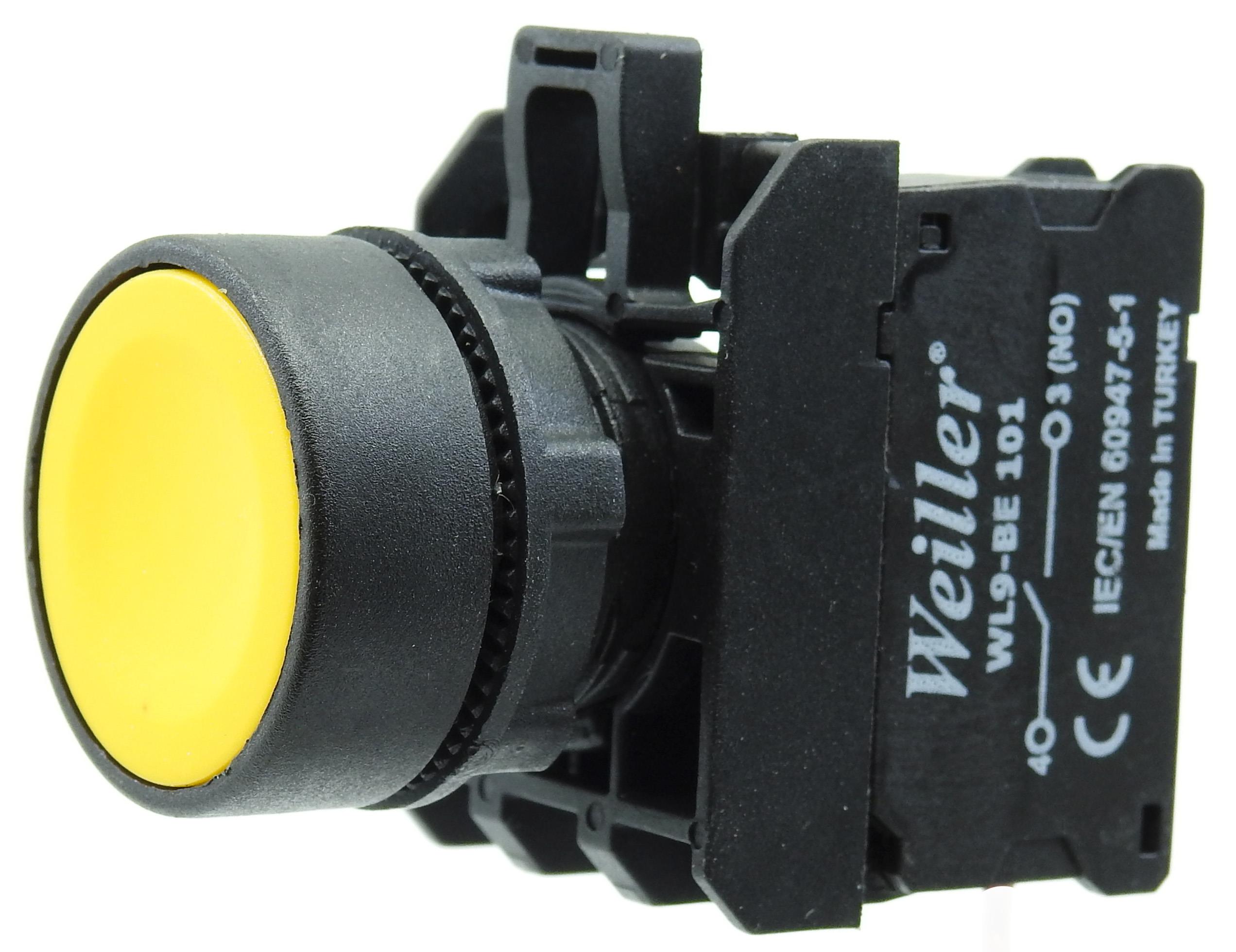 Ø22mm. Plastik Yaylı Start Butonu