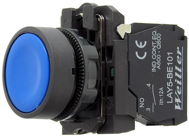 Ø22mm. Plastik Yaylı Start Butonu