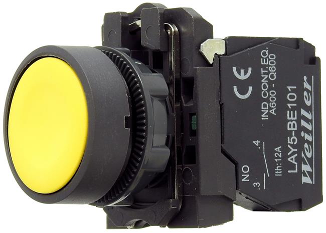 Ø22mm. Plastik Yaylı Start Butonu