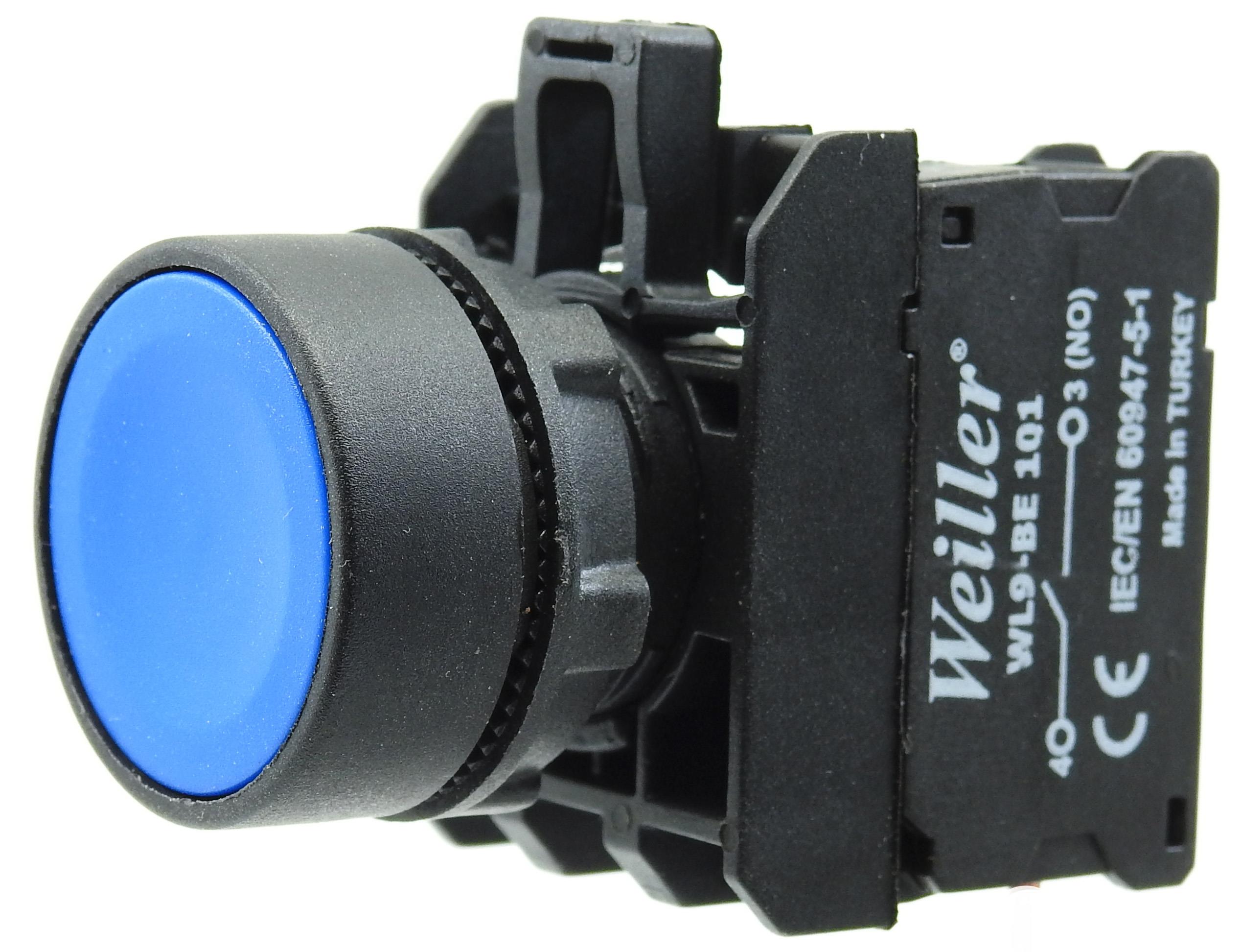 Ø22mm. Plastik Yaylı Start Butonu