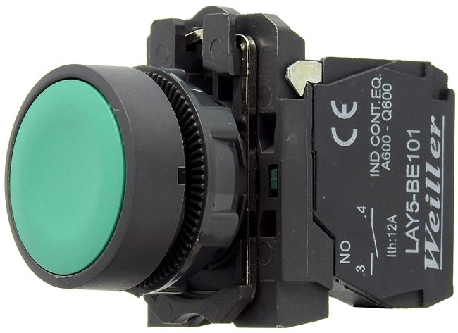 Ø22mm. Plastik Yaylı Start Butonu