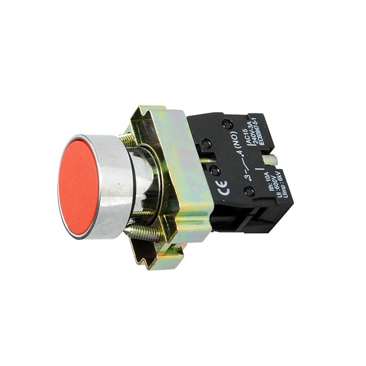 Ø22mm Metal Yaylı Stop Buton
