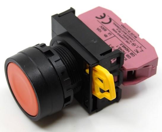 Ø22mm Plastik Kalıcı Stop Buton