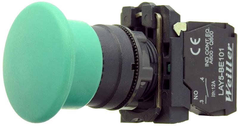 Ø22mm Plastik Kayıcı (Yaylı) Mantar Buton