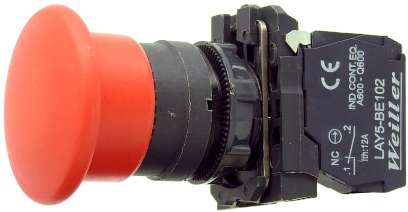 Ø22mm Plastik Kayıcı (Yaylı) Mantar Buton