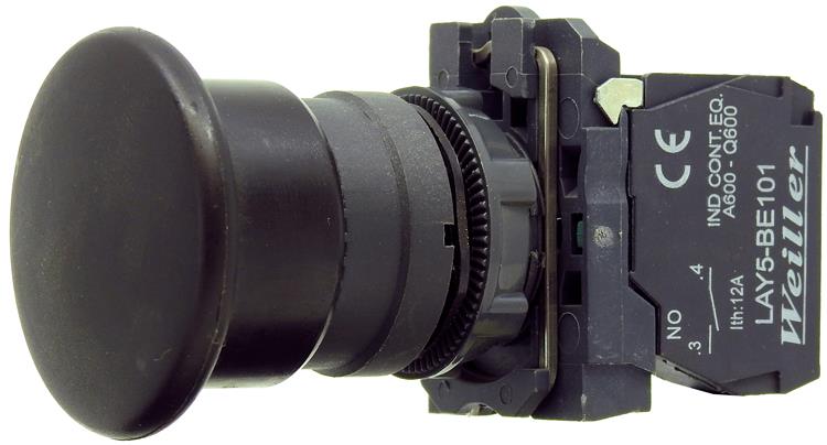 Ø22mm Plastik Kayıcı (Yaylı) Mantar Buton