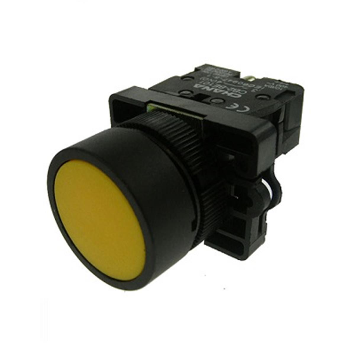Ø22mm Plastik Yaylı Start Buton