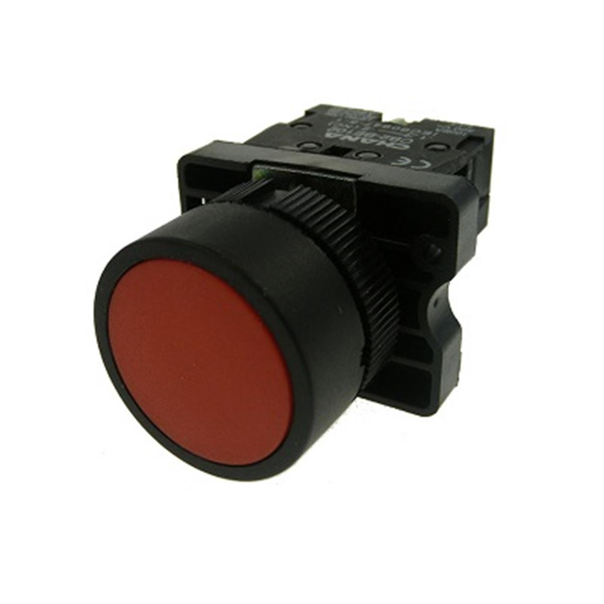 Ø22mm Plastik Yaylı Stop Buton