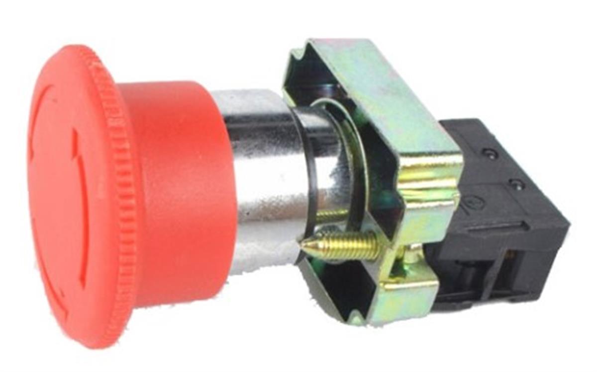 Ø40mm Metal Kafa Acil Stop (EMERGENCY) Butonu