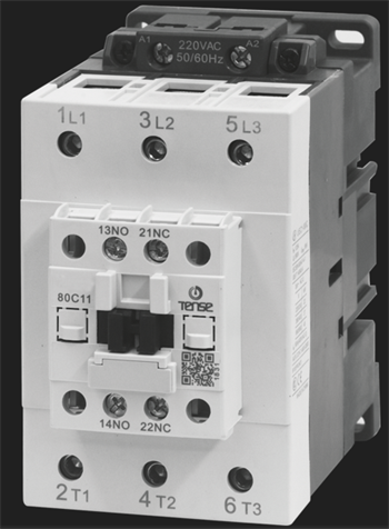  22 kW-50A, 1 NA+1NK  KONTAKTÖR