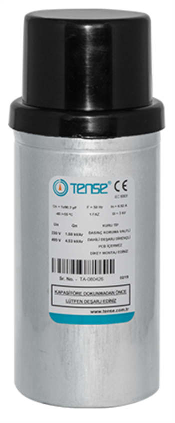 0.25kvar/230V Monofaze kondansatör