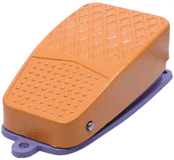 1.5 MT. KABLOLU ALÜMİNYUM DÖKÜM GÖVDE SARI PEDAL 1NO+1NC