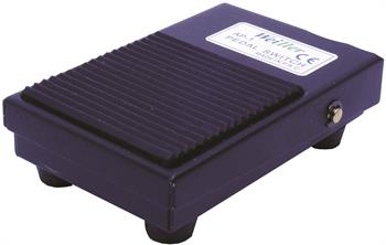 1.5MT. KABLOLU METAL SİYAH PEDAL 1NO+1NC