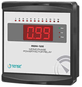 12 Kad. 1 Faz Ekonomik Tip Faz Reaktif Güç Kontrol Rölesi