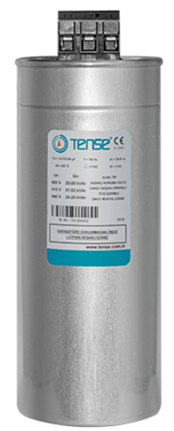 20 kvar/400V Trifaze kondansatör