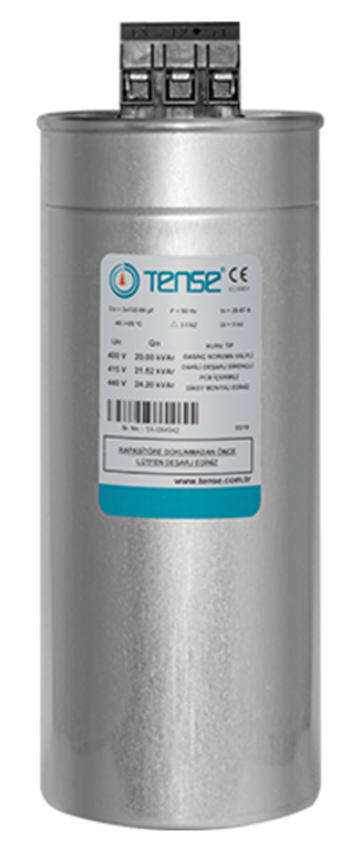 20 kvar/525V Trifaze kondansatör